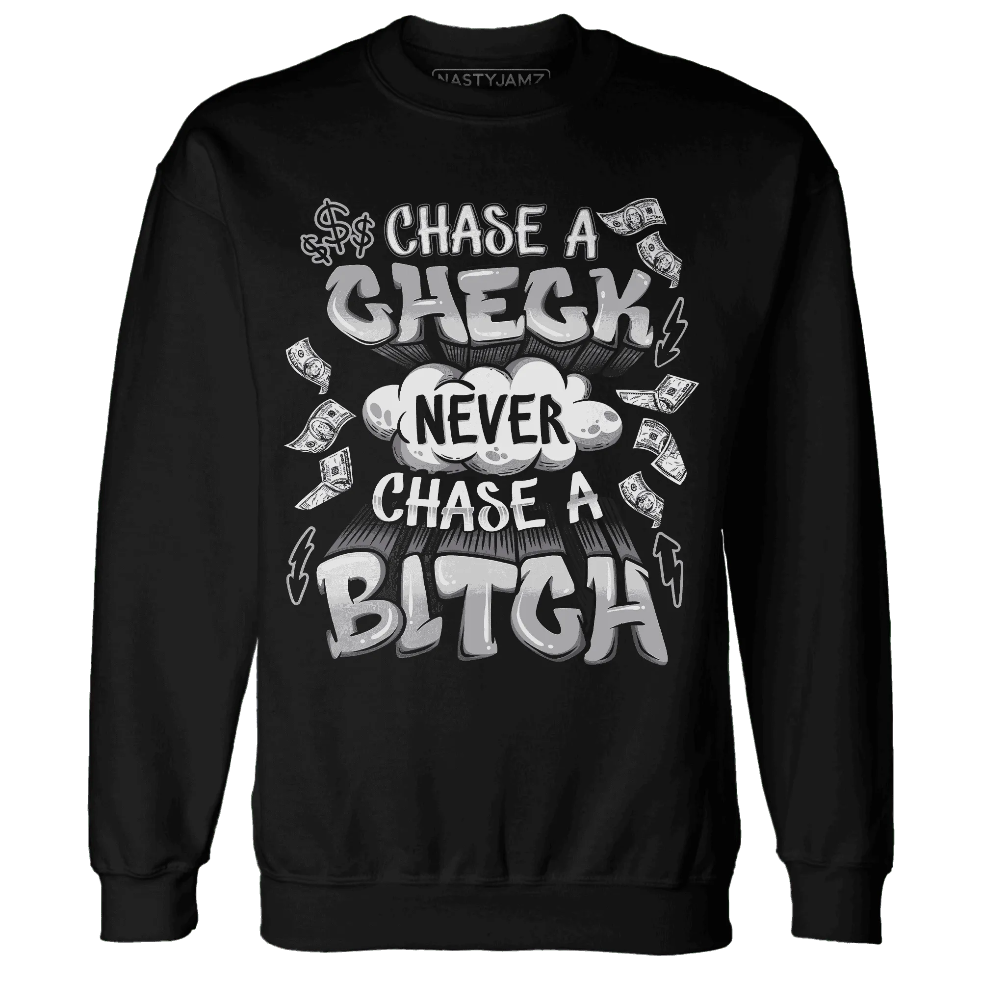 Wolf-Grey-1s-Sweatshirt-Match-Chase-A-Check