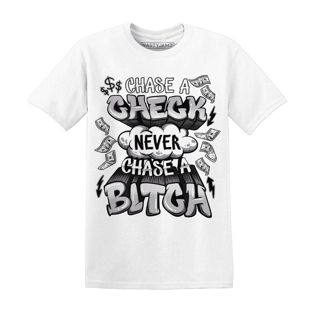 Cement-Grey-3s-T-Shirt-Match-Chase-A-Check