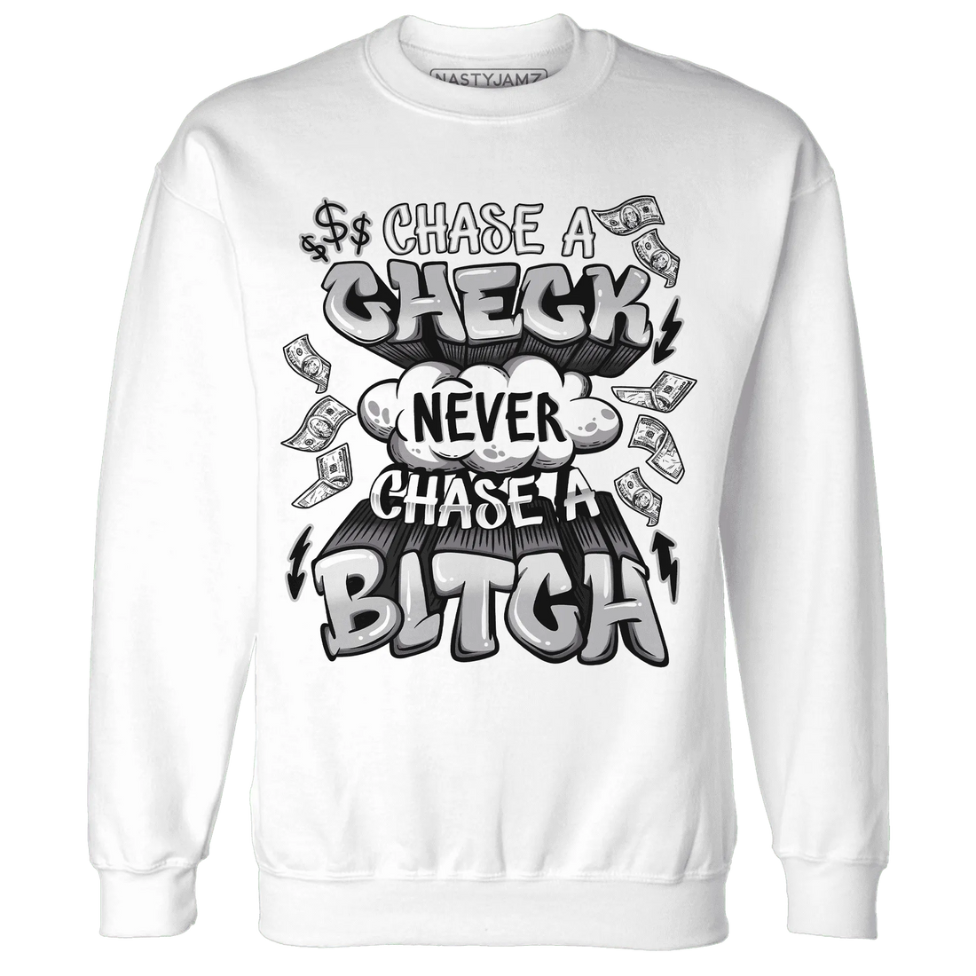 Cement-Grey-3s-Sweatshirt-Match-Chase-A-Check