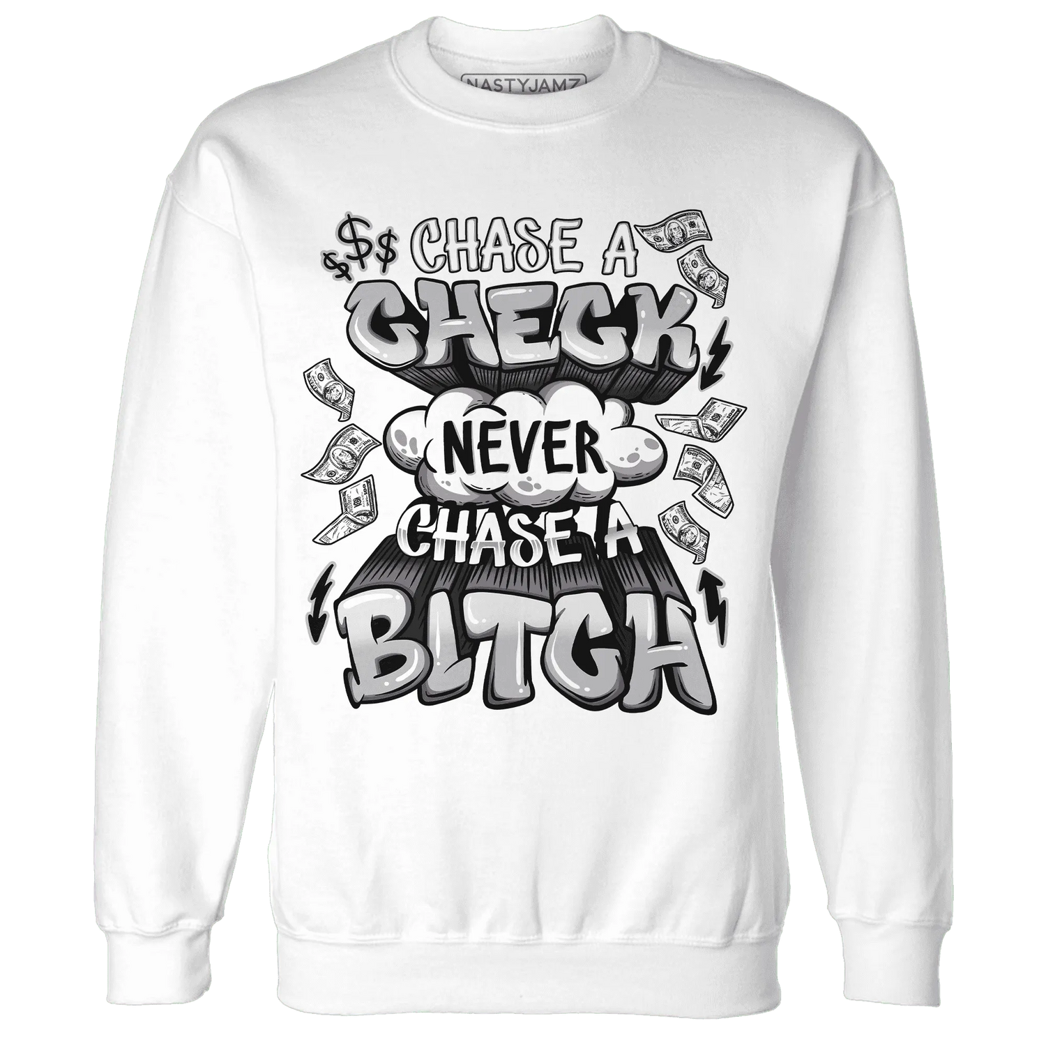 Cement-Grey-3s-Sweatshirt-Match-Chase-A-Check