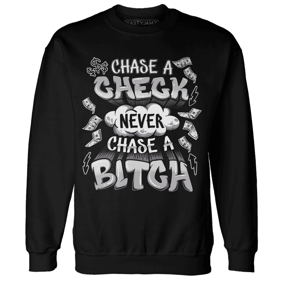 Cement-Grey-3s-Sweatshirt-Match-Chase-A-Check