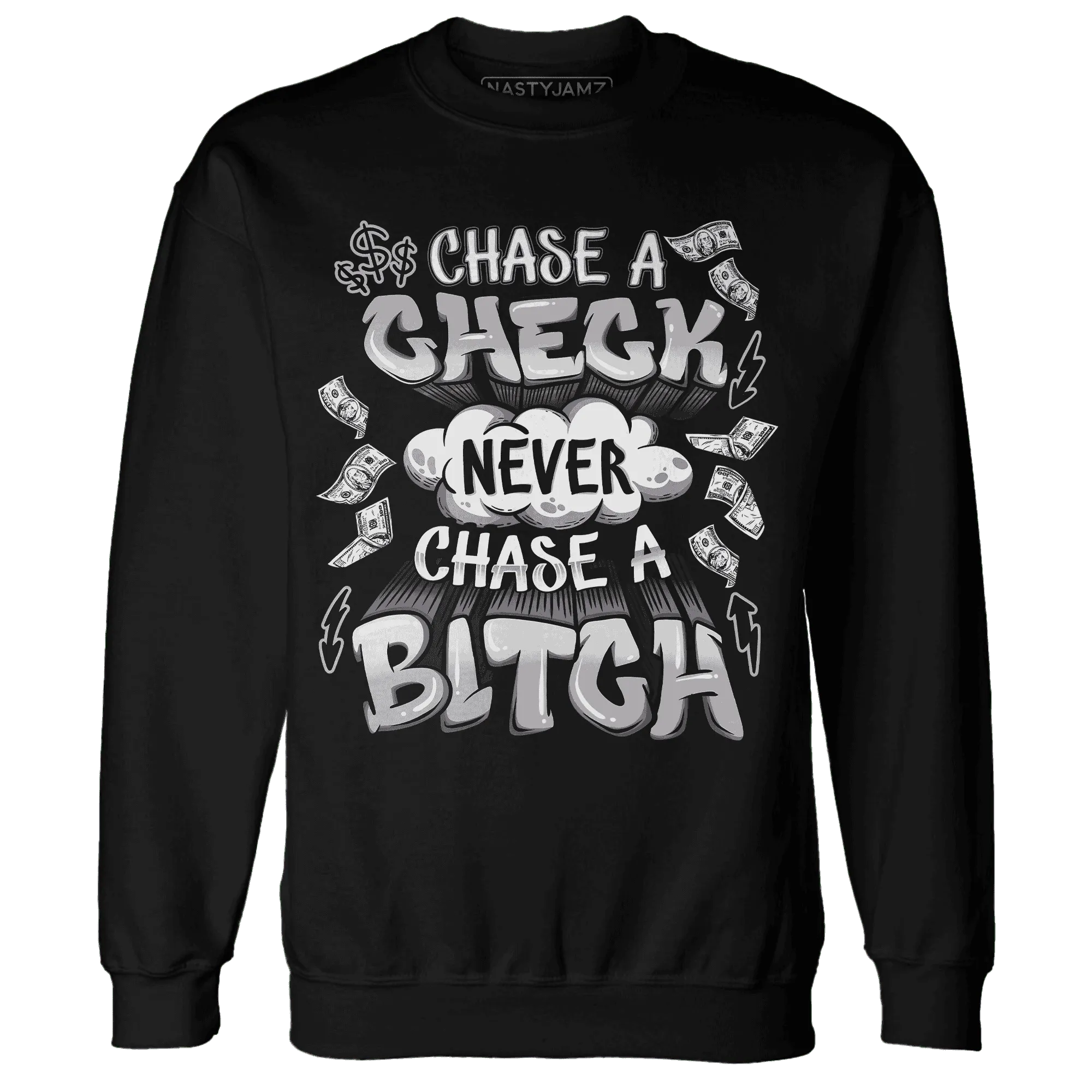 Cement-Grey-3s-Sweatshirt-Match-Chase-A-Check