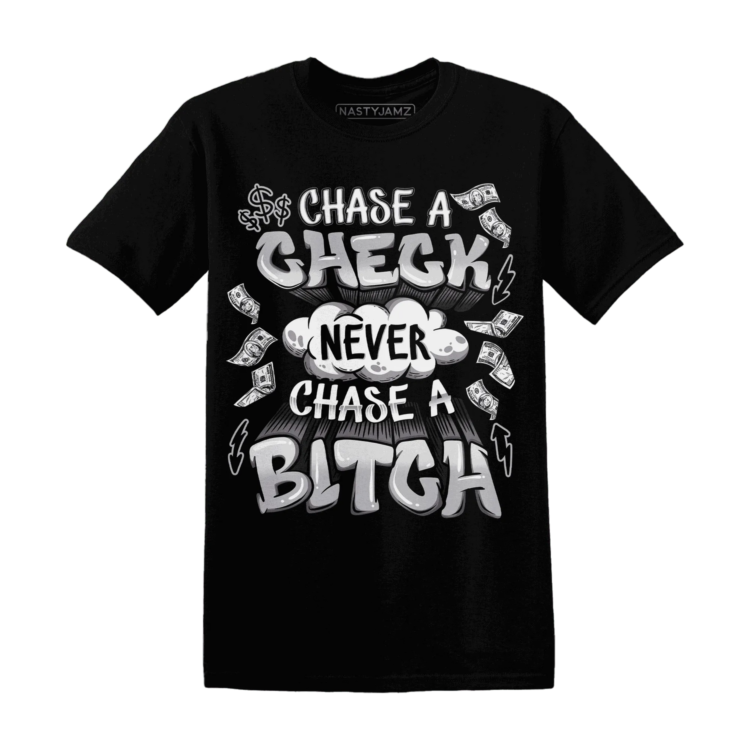 Cement-Grey-3s-T-Shirt-Match-Chase-A-Check