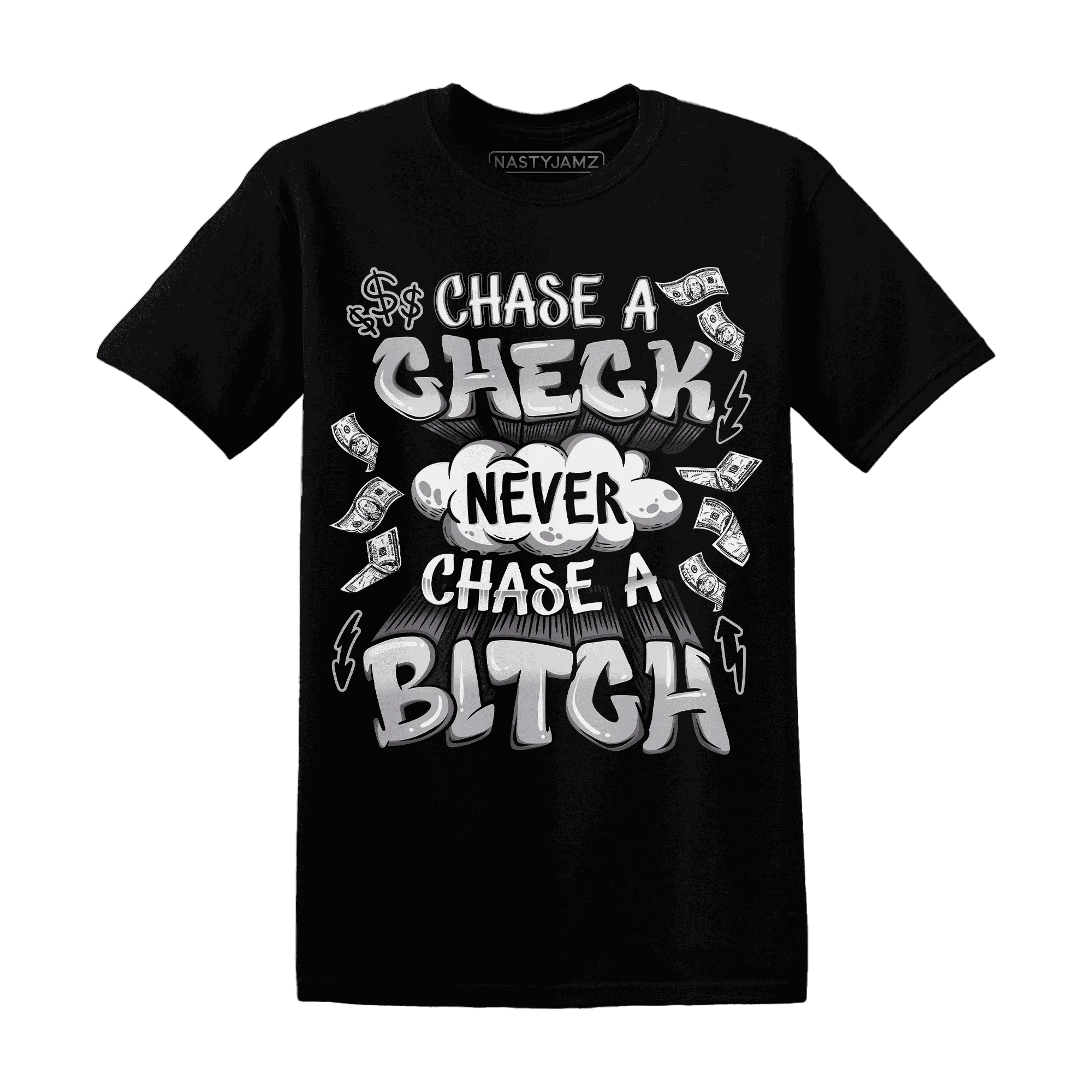 Cement-Grey-3s-T-Shirt-Match-Chase-A-Check