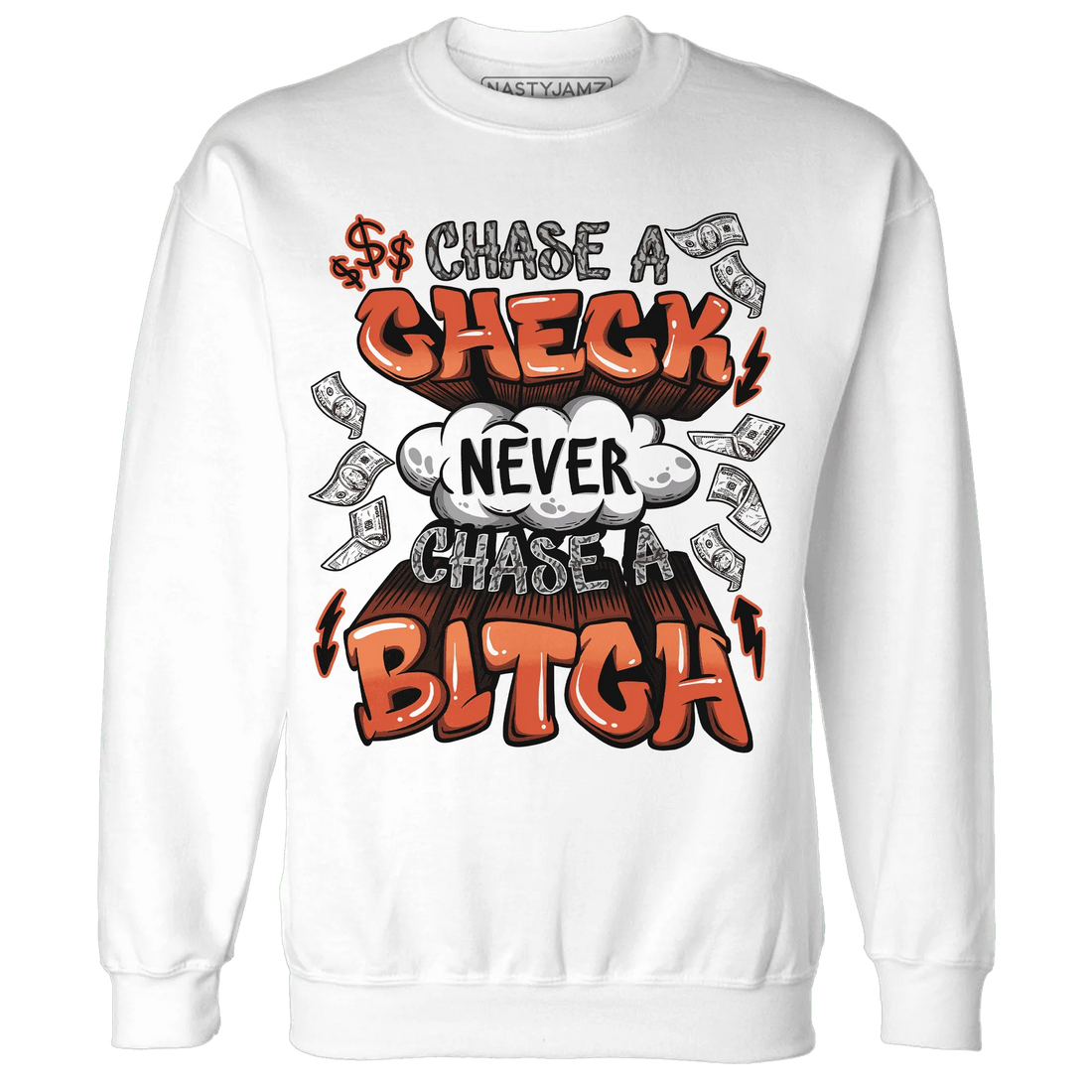 Georgia-Peach-3s-Sweatshirt-Match-Chase-A-Check