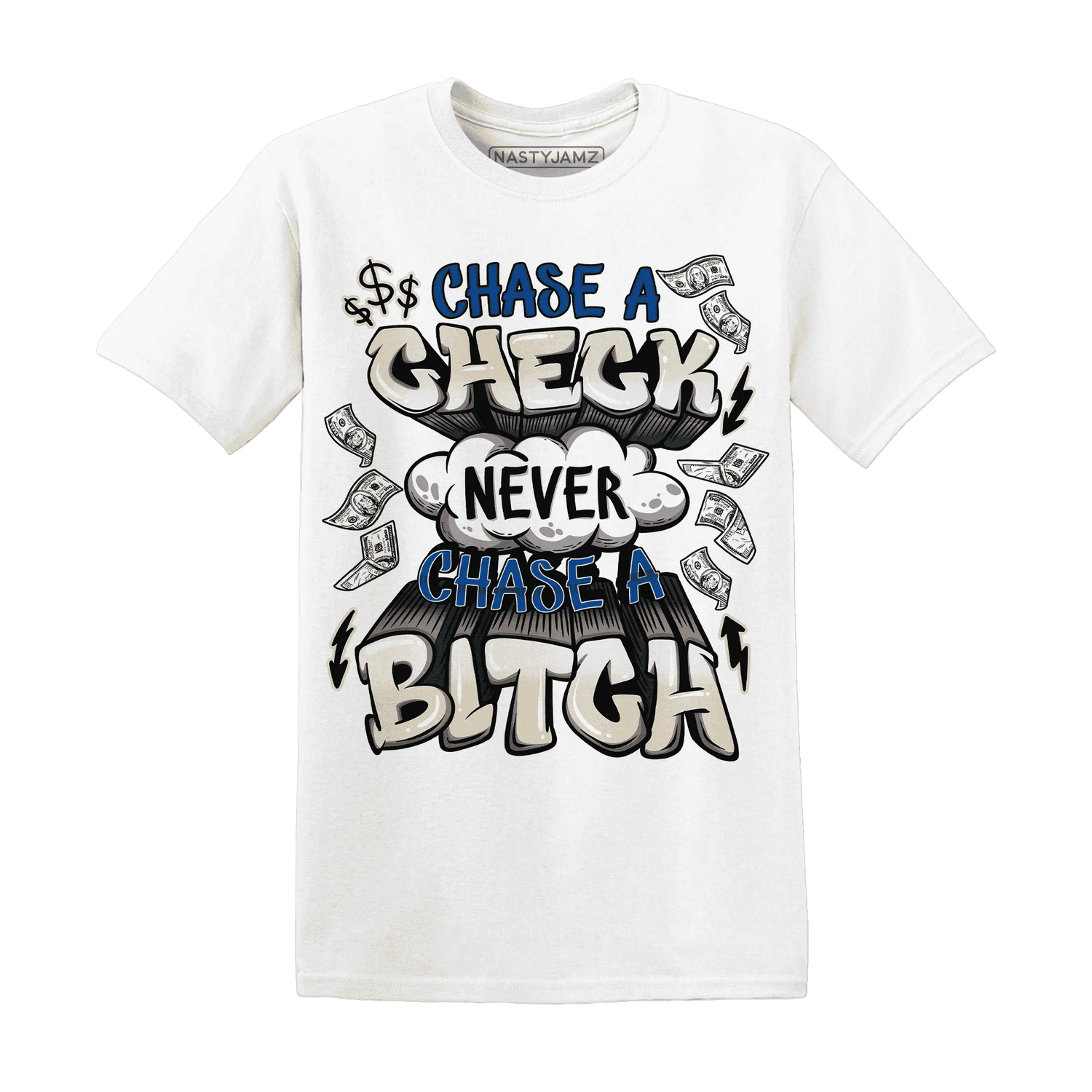 Quaiii-54-3s-T-Shirt-Match-Chase-A-Check