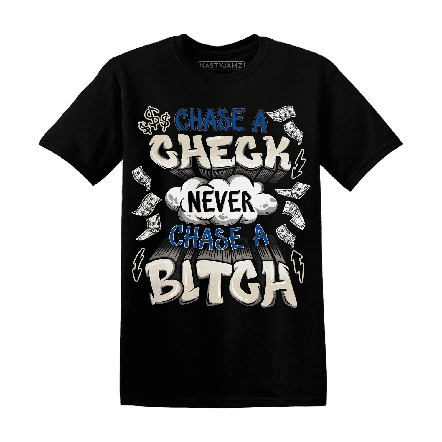 Quaiii-54-3s-T-Shirt-Match-Chase-A-Check