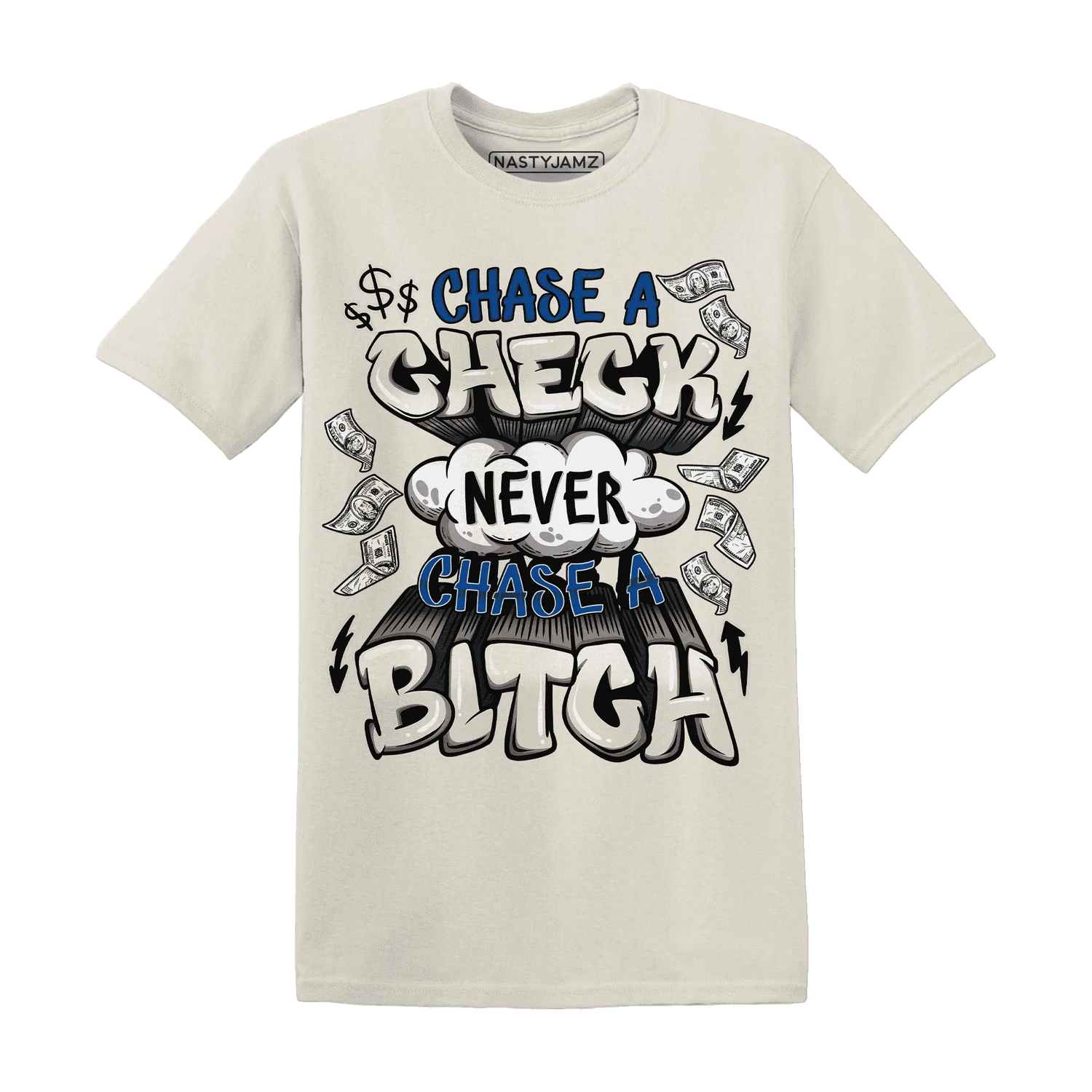 Quaiii-54-3s-T-Shirt-Match-Chase-A-Check