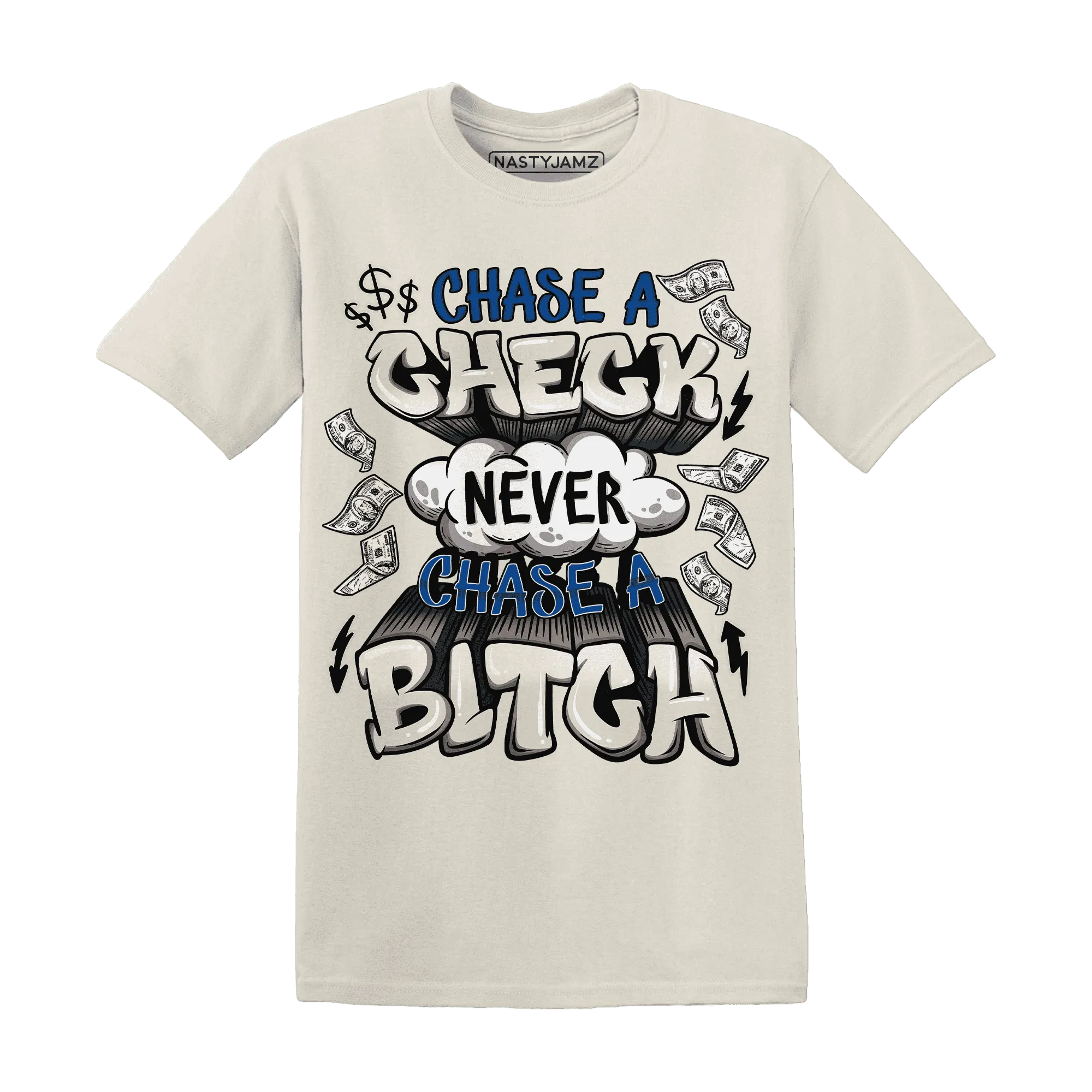 Quaiii-54-3s-T-Shirt-Match-Chase-A-Check