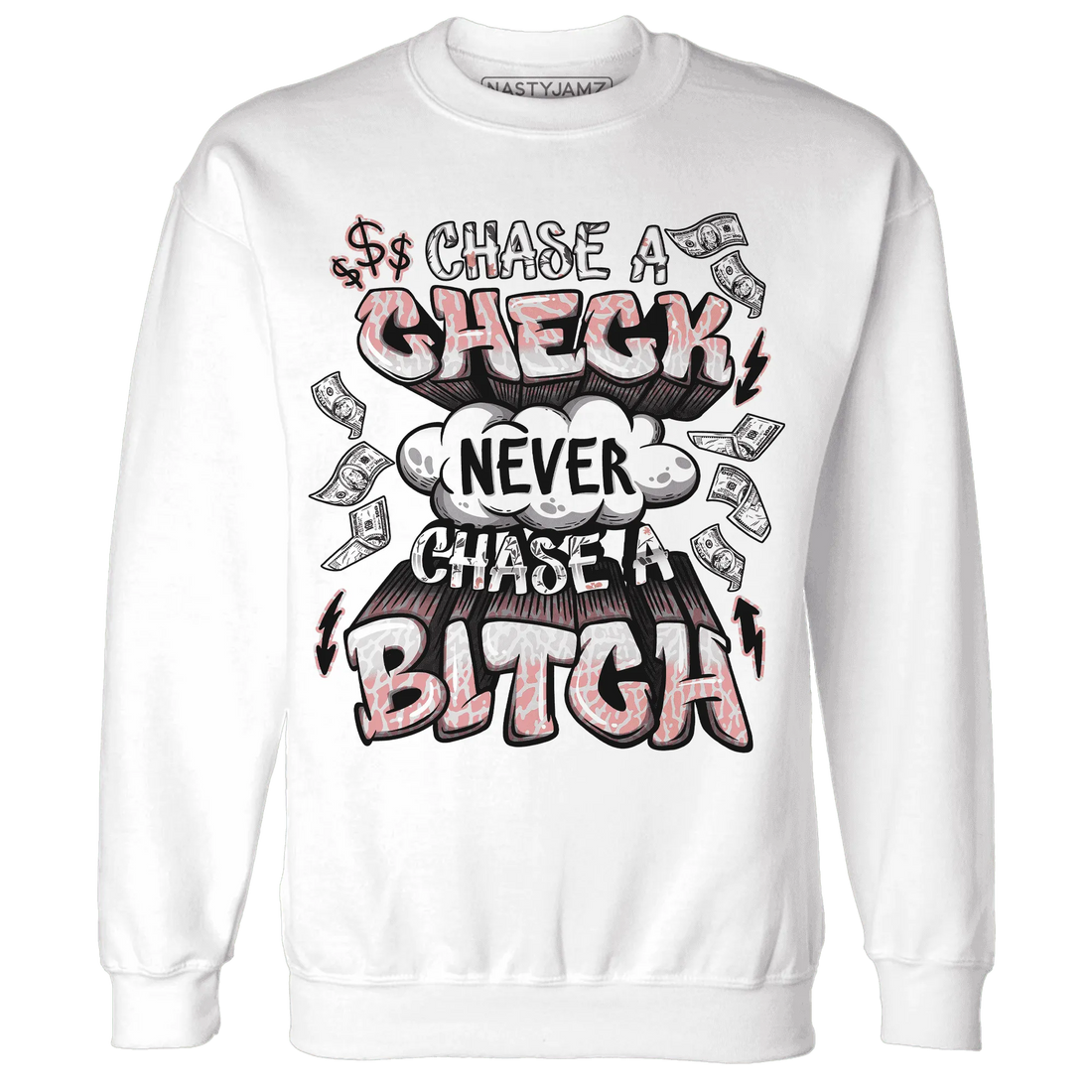 Red-Stardust-3s-Sweatshirt-Match-Chase-A-Check