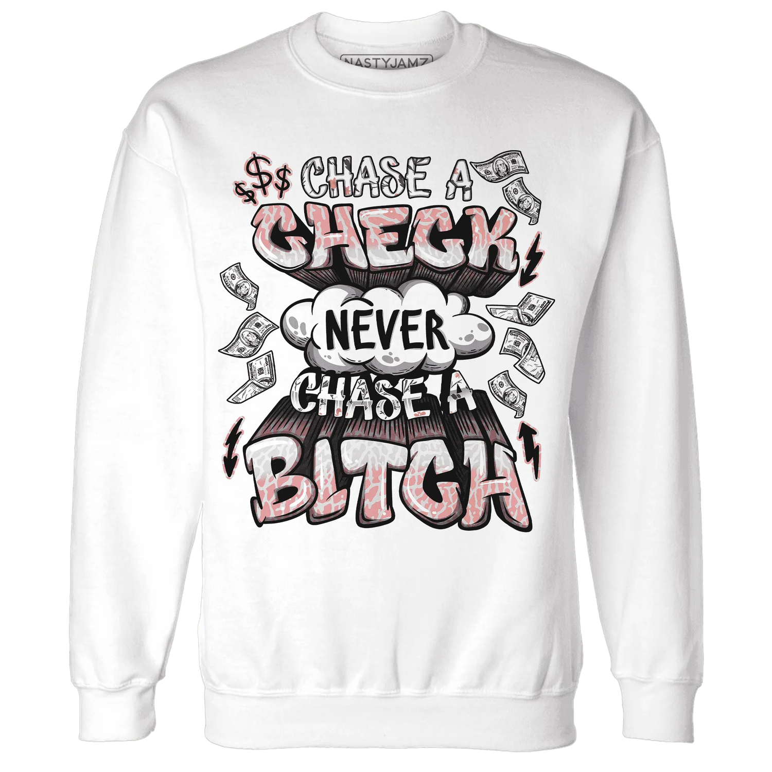 Red-Stardust-3s-Sweatshirt-Match-Chase-A-Check