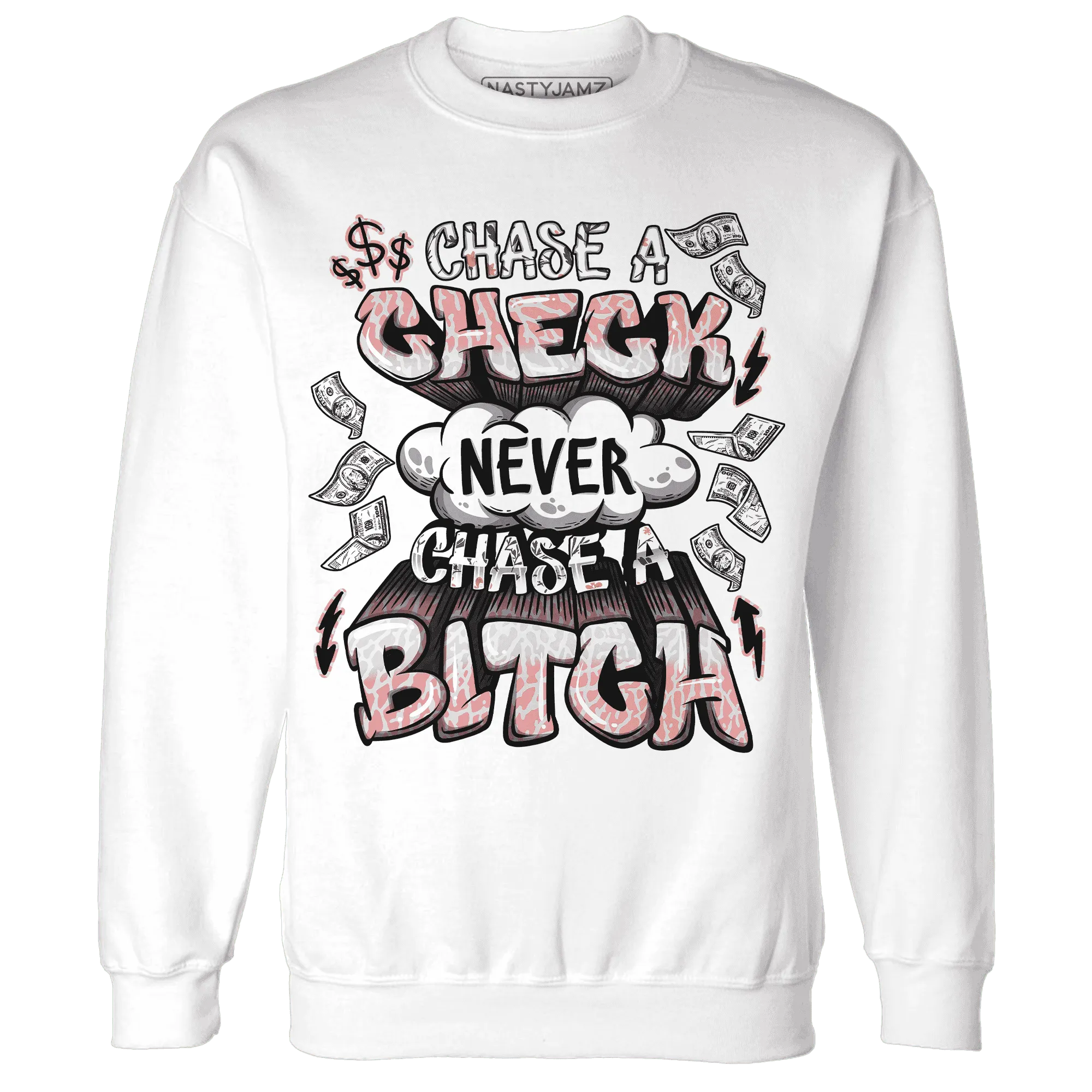 Red-Stardust-3s-Sweatshirt-Match-Chase-A-Check