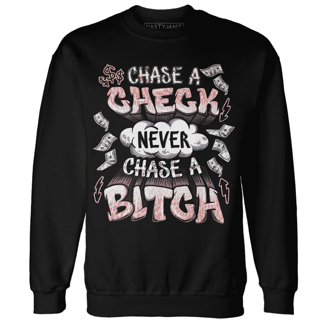 Red-Stardust-3s-Sweatshirt-Match-Chase-A-Check