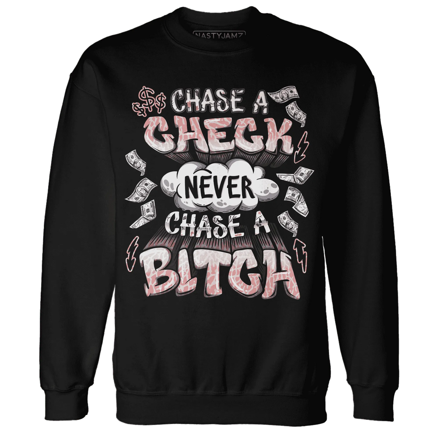 Red-Stardust-3s-Sweatshirt-Match-Chase-A-Check