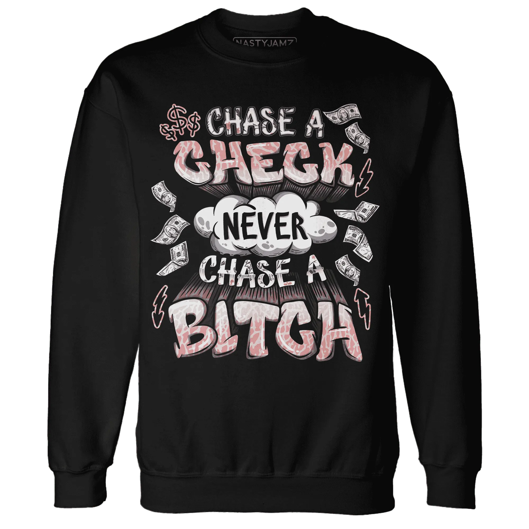 Red-Stardust-3s-Sweatshirt-Match-Chase-A-Check