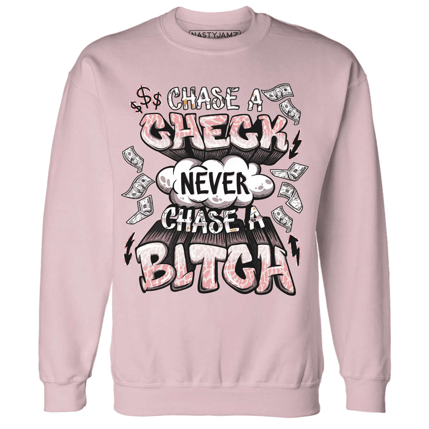 Red-Stardust-3s-Sweatshirt-Match-Chase-A-Check