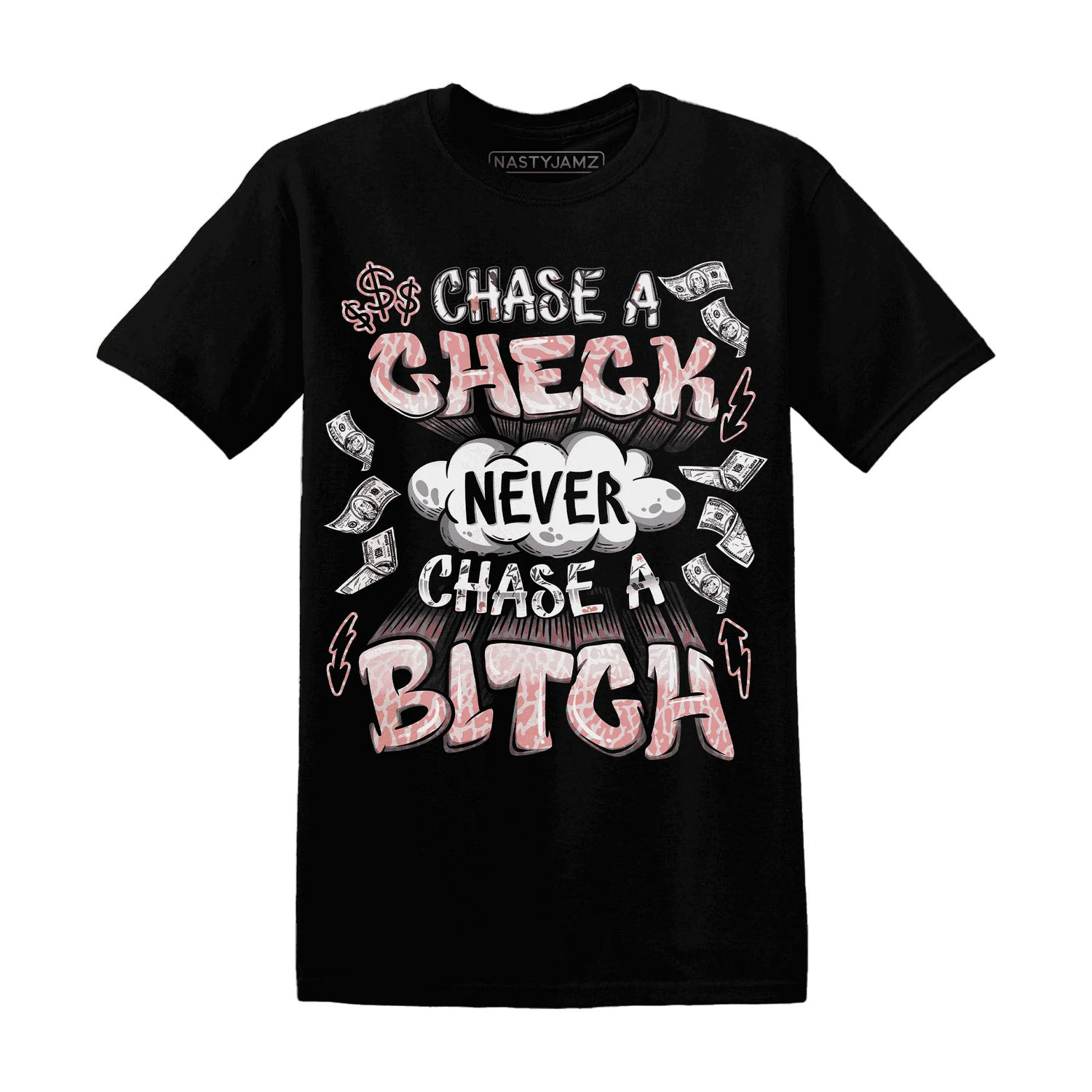 Red-Stardust-3s-T-Shirt-Match-Chase-A-Check