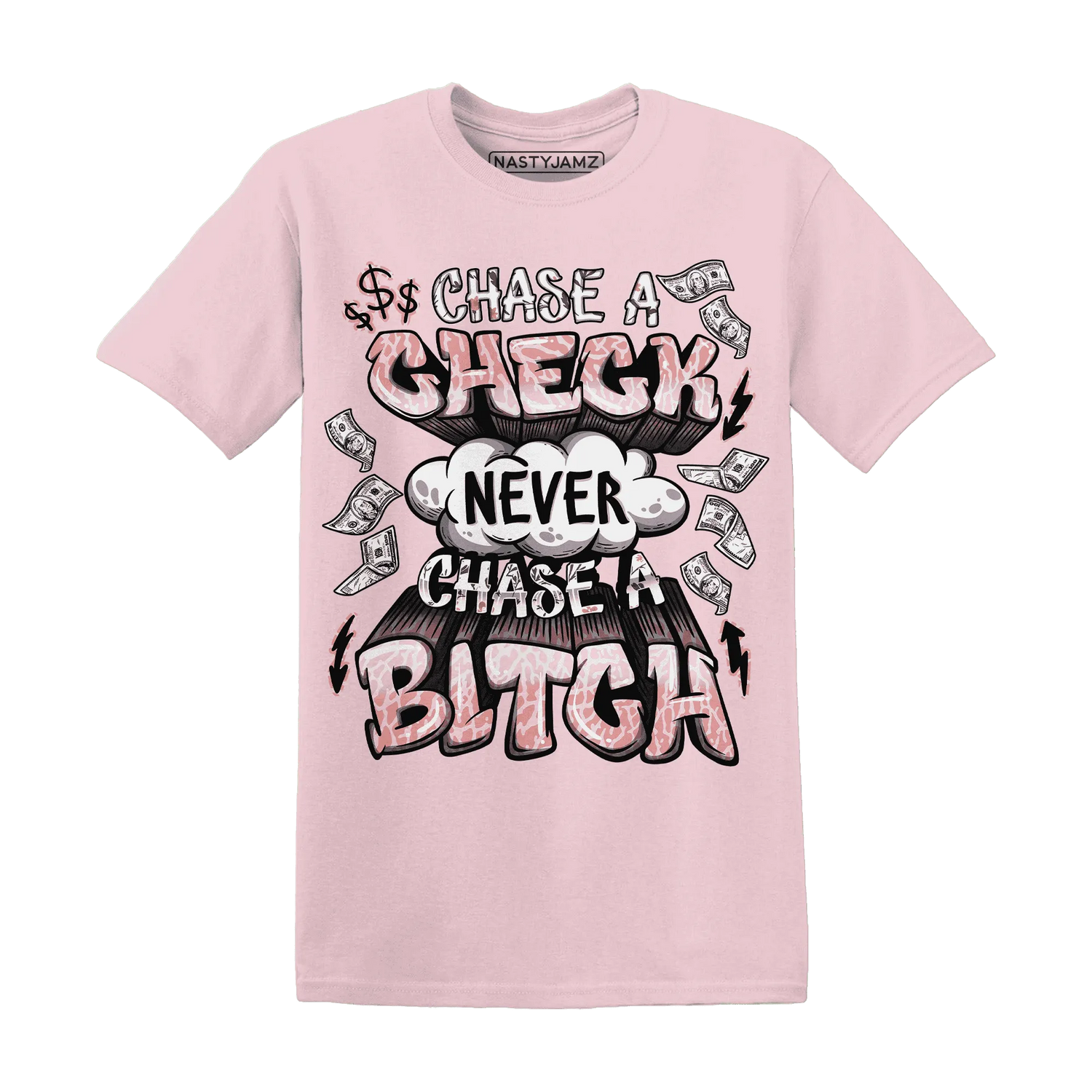 Red-Stardust-3s-T-Shirt-Match-Chase-A-Check