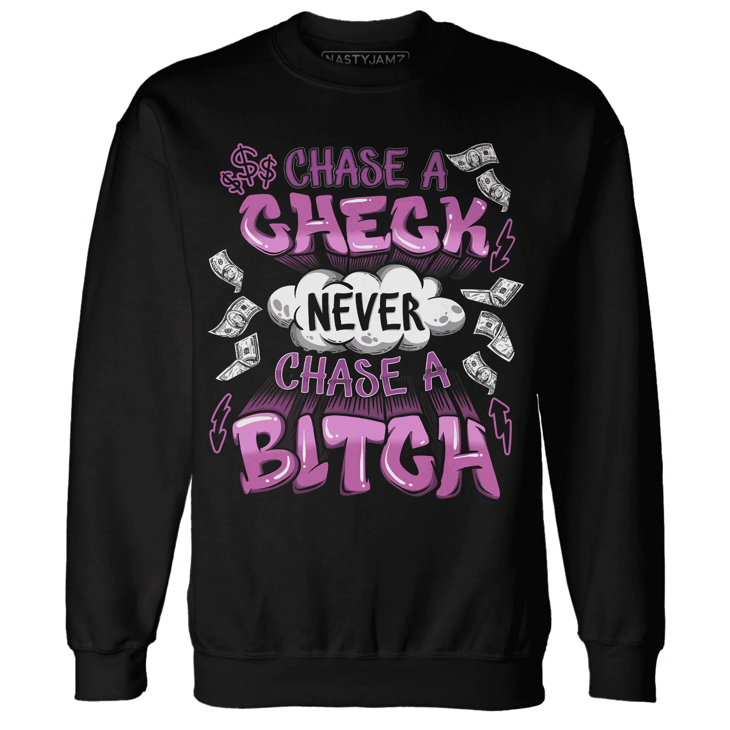 GS-Hyper-Violet-4s-Sweatshirt-Match-Chase-A-Check