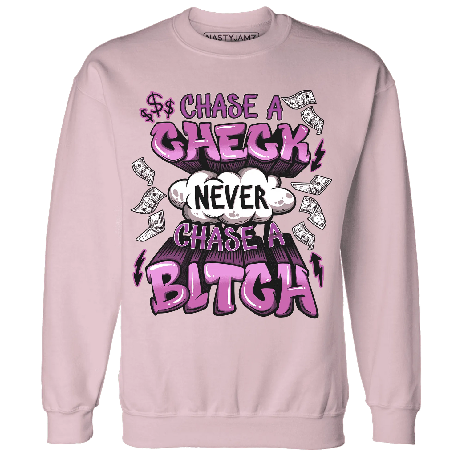 GS-Hyper-Violet-4s-Sweatshirt-Match-Chase-A-Check