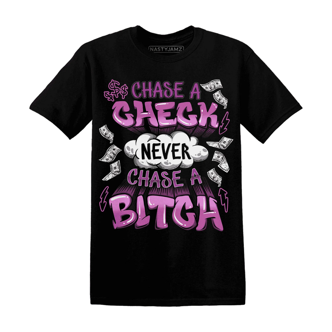 GS-Hyper-Violet-4s-T-Shirt-Match-Chase-A-Check