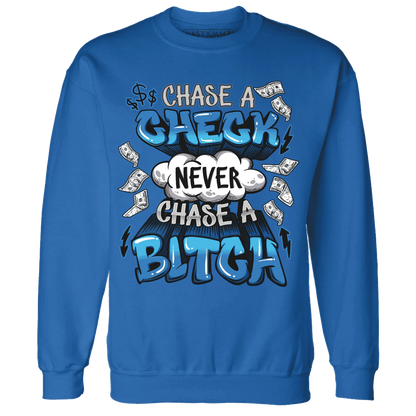 Industrial-Blue-4s-Sweatshirt-Match-Chase-A-Check