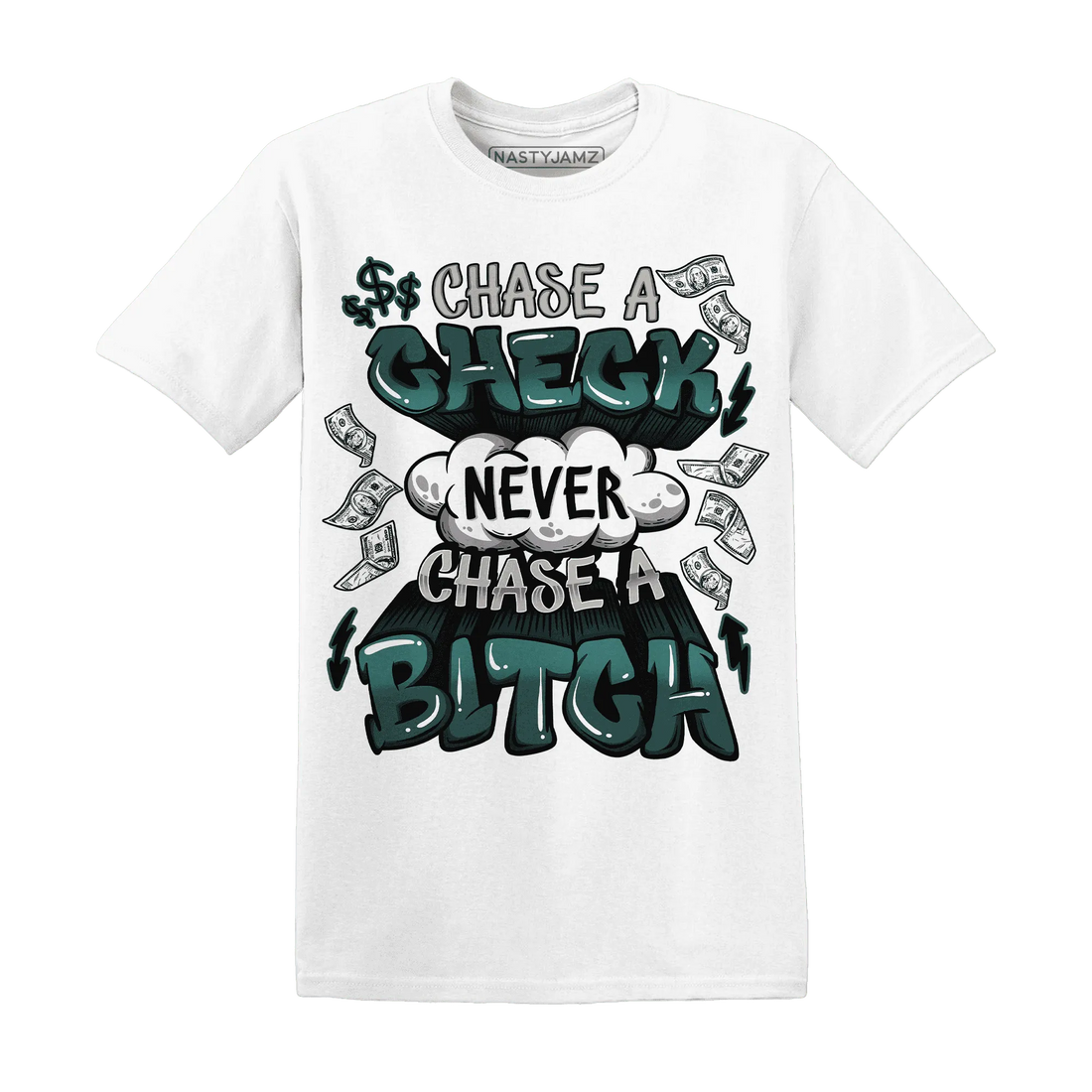 Oxidized-Green-4s-T-Shirt-Match-Chase-A-Check