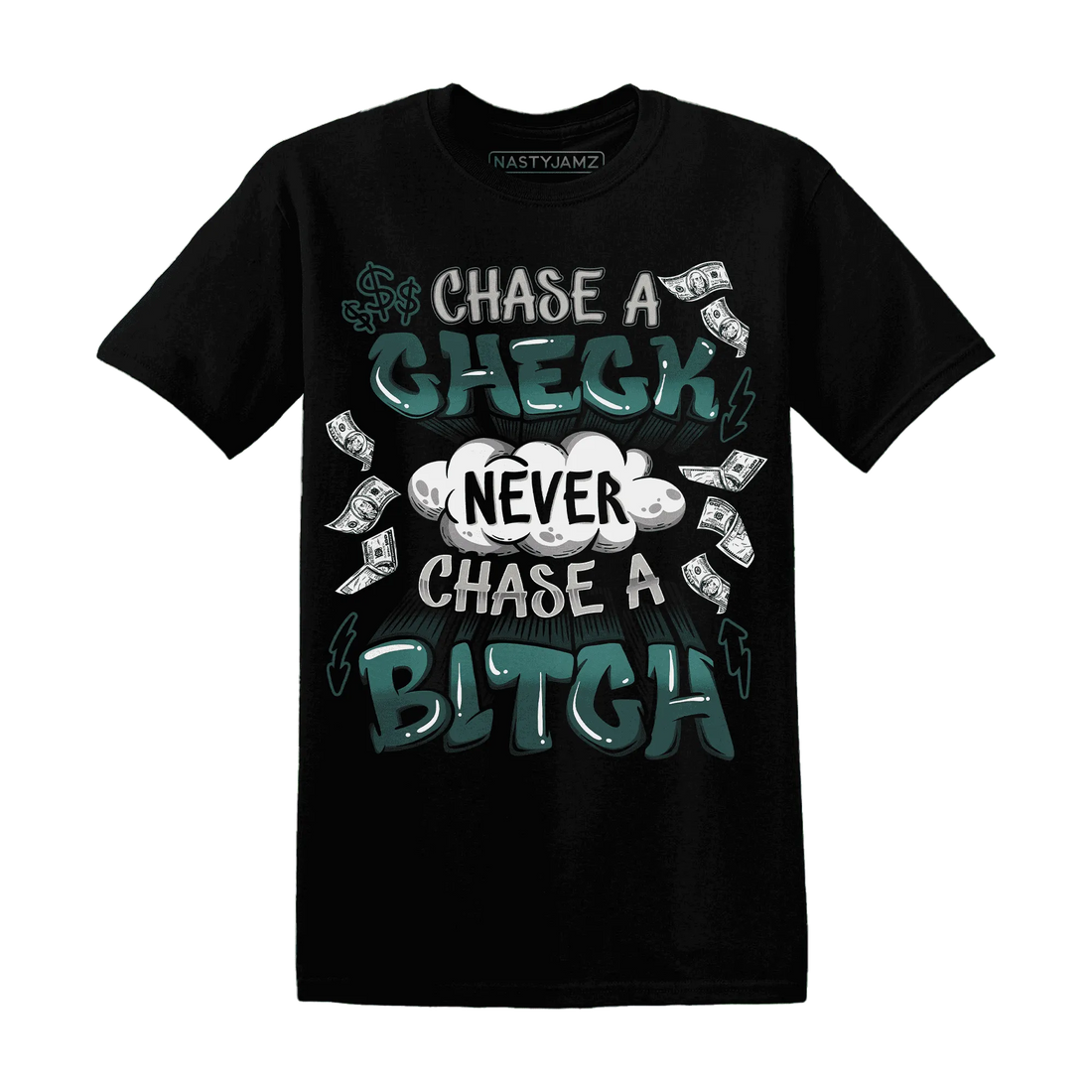 Oxidized-Green-4s-T-Shirt-Match-Chase-A-Check