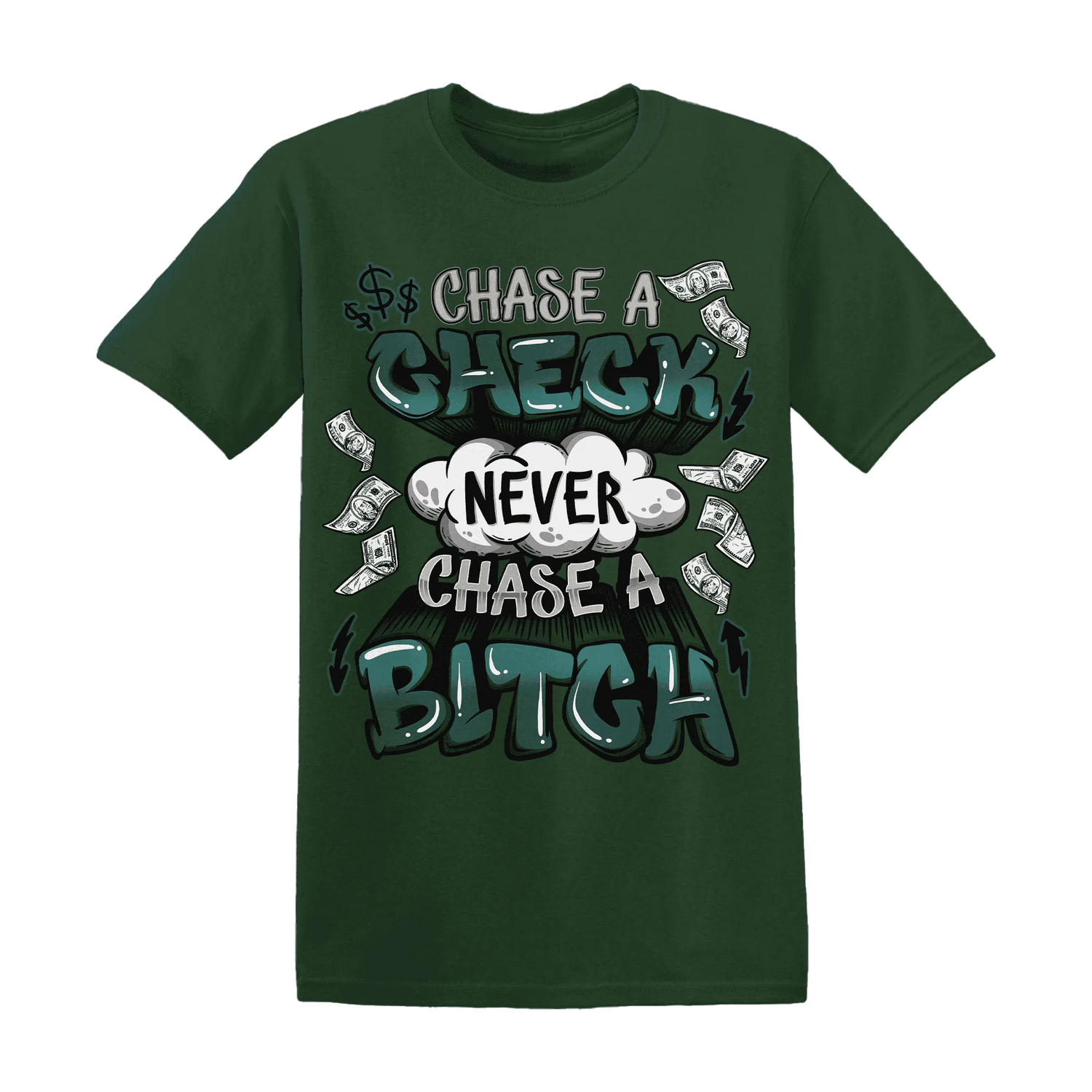 Oxidized-Green-4s-T-Shirt-Match-Chase-A-Check