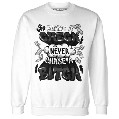 White-Thunder-4s-Sweatshirt-Match-Chase-A-Check