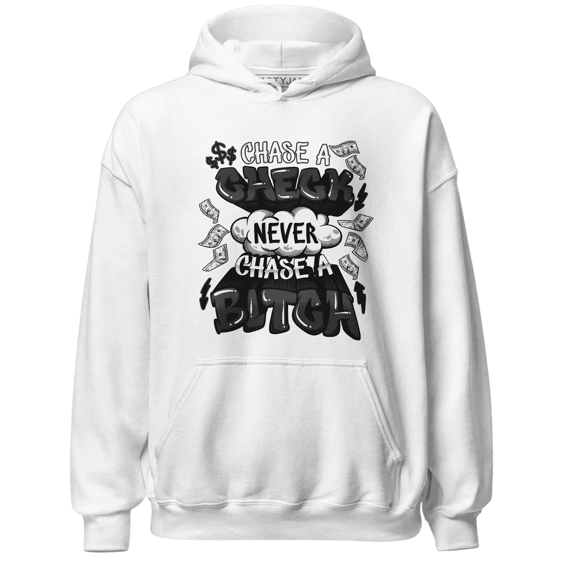 White-Thunder-4s-Hoodie-Match-Chase-A-Check