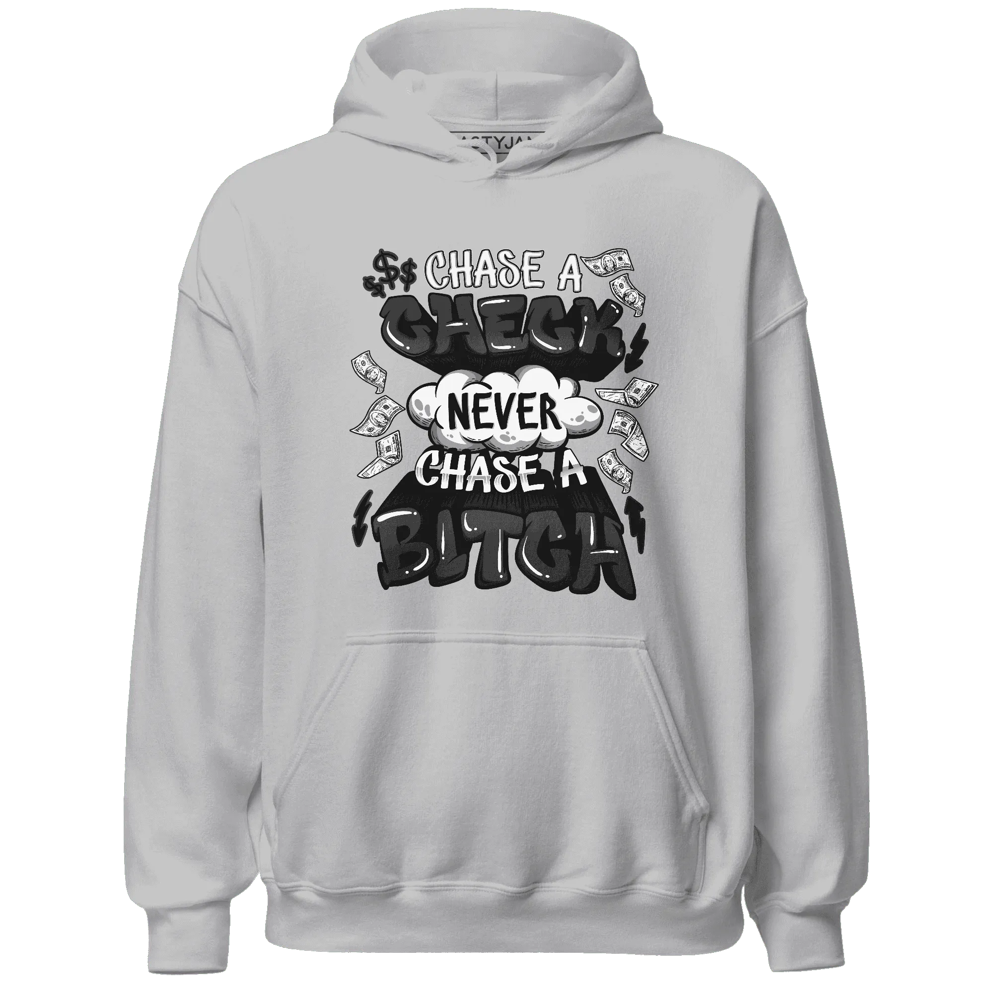 White-Thunder-4s-Hoodie-Match-Chase-A-Check