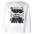 White-Navy-6s-Sweatshirt-Match-Chase-A-Check