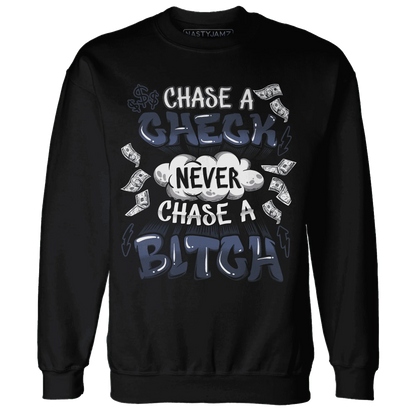 White-Navy-6s-Sweatshirt-Match-Chase-A-Check