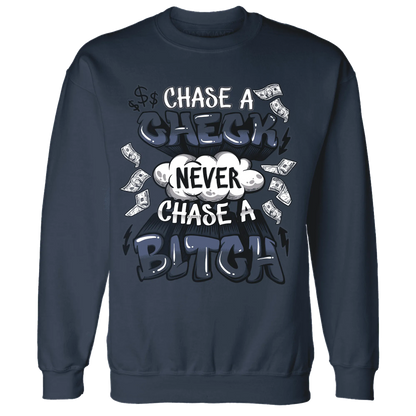 White-Navy-6s-Sweatshirt-Match-Chase-A-Check