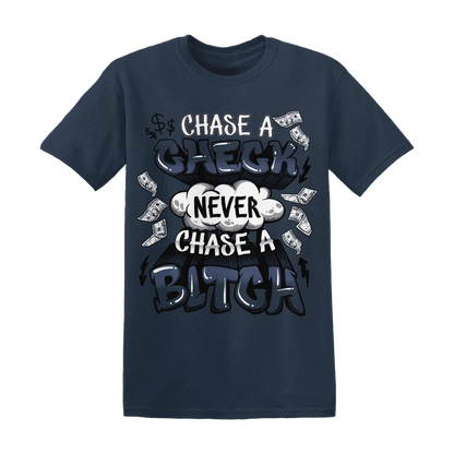 White-Navy-6s-T-Shirt-Match-Chase-A-Check