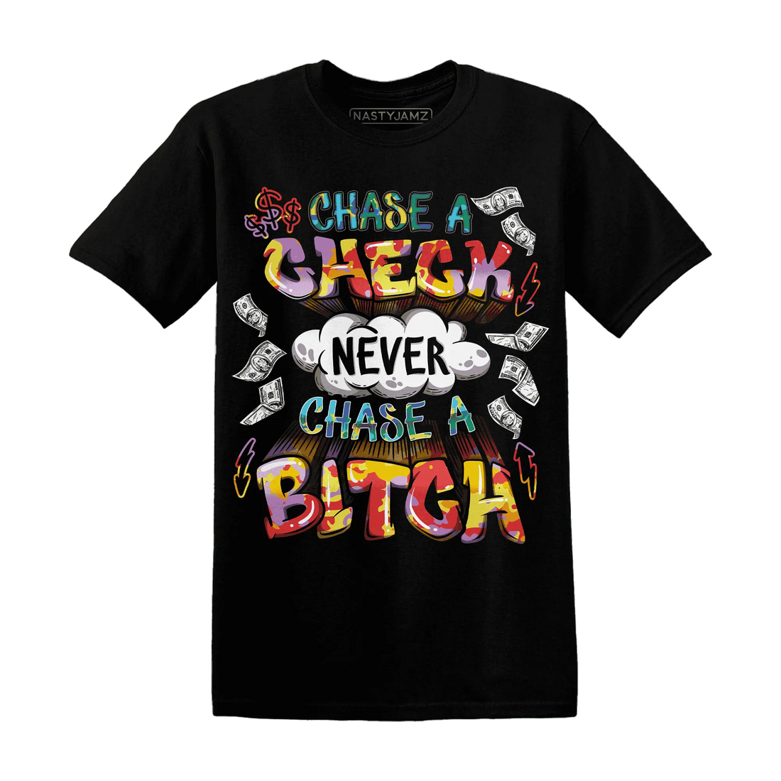 Mid-GS-Six-Championships-1s-T-Shirt-Match-Chase-A-Check