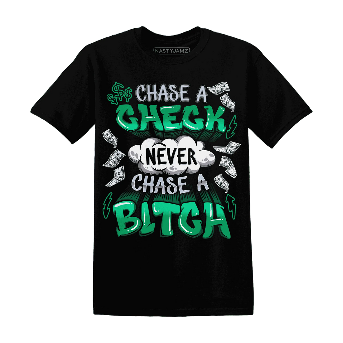 Lucky-Green-5s-T-Shirt-Match-Chase-A-Check