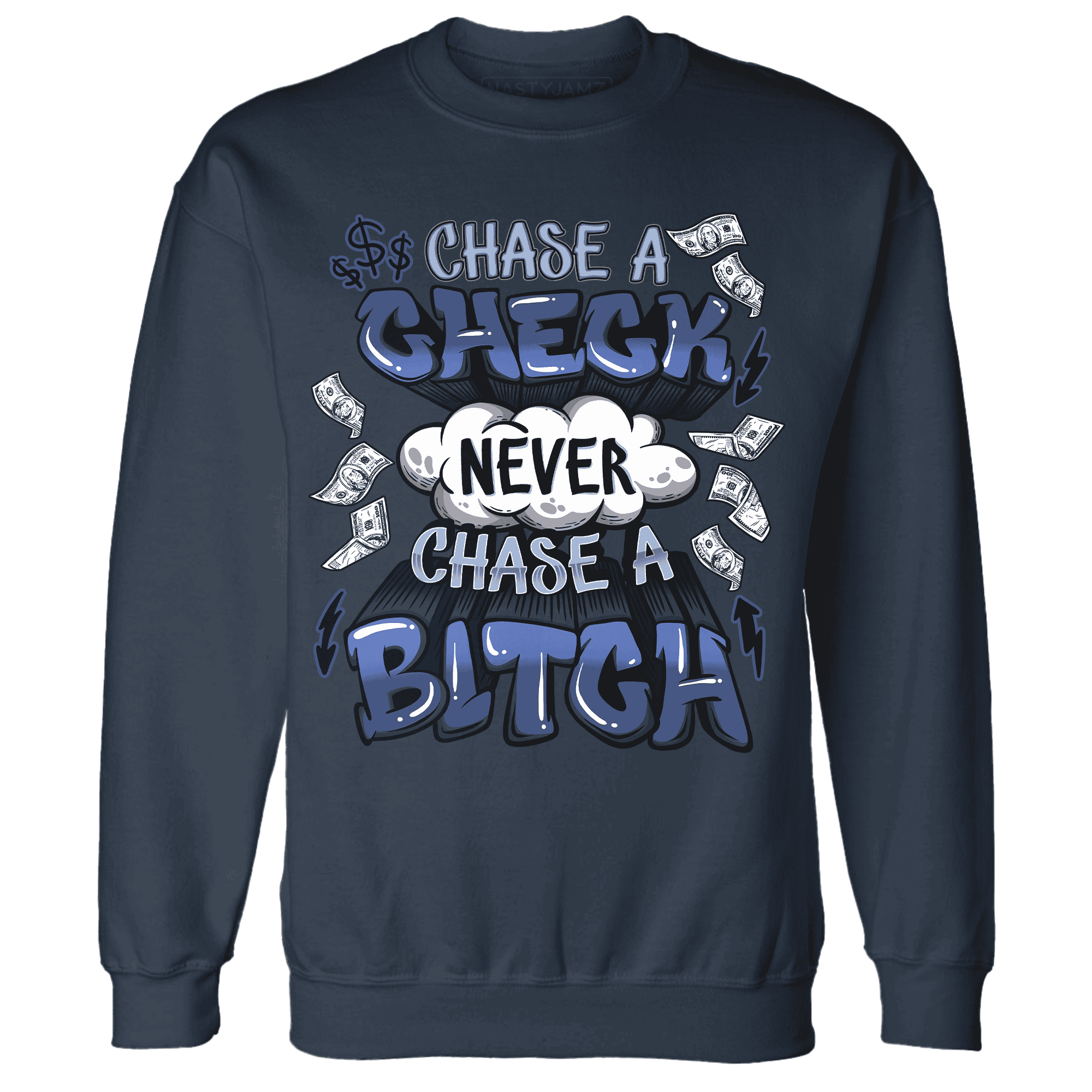 Midnight-Navy-5s-Sweatshirt-Match-Chase-A-Check
