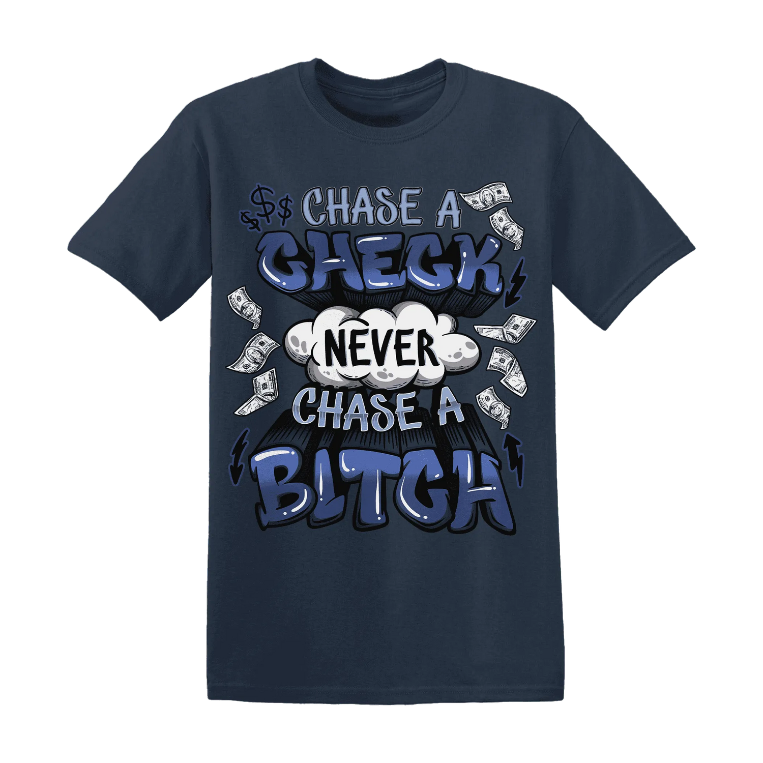 Midnight-Navy-5s-T-Shirt-Match-Chase-A-Check