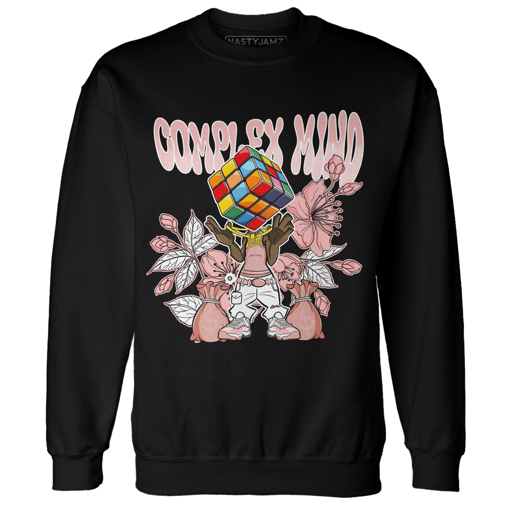 Low Legend Pink 11s Sweatshirt Match Complex Mind - NastyJamz