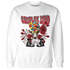 Retro Red Taxi 12s Sweatshirt Match Complex Mind - NastyJamz