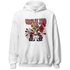 Retro Red Taxi 12s Hoodie Match Complex Mind - NastyJamz