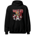 Retro Red Taxi 12s Hoodie Match Complex Mind - NastyJamz