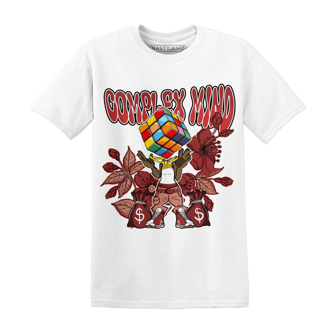 Dune Red 13s T Shirt Match Complex Mind - NastyJamz