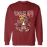 Dune Red 13s Sweatshirt Match Complex Mind - NastyJamz