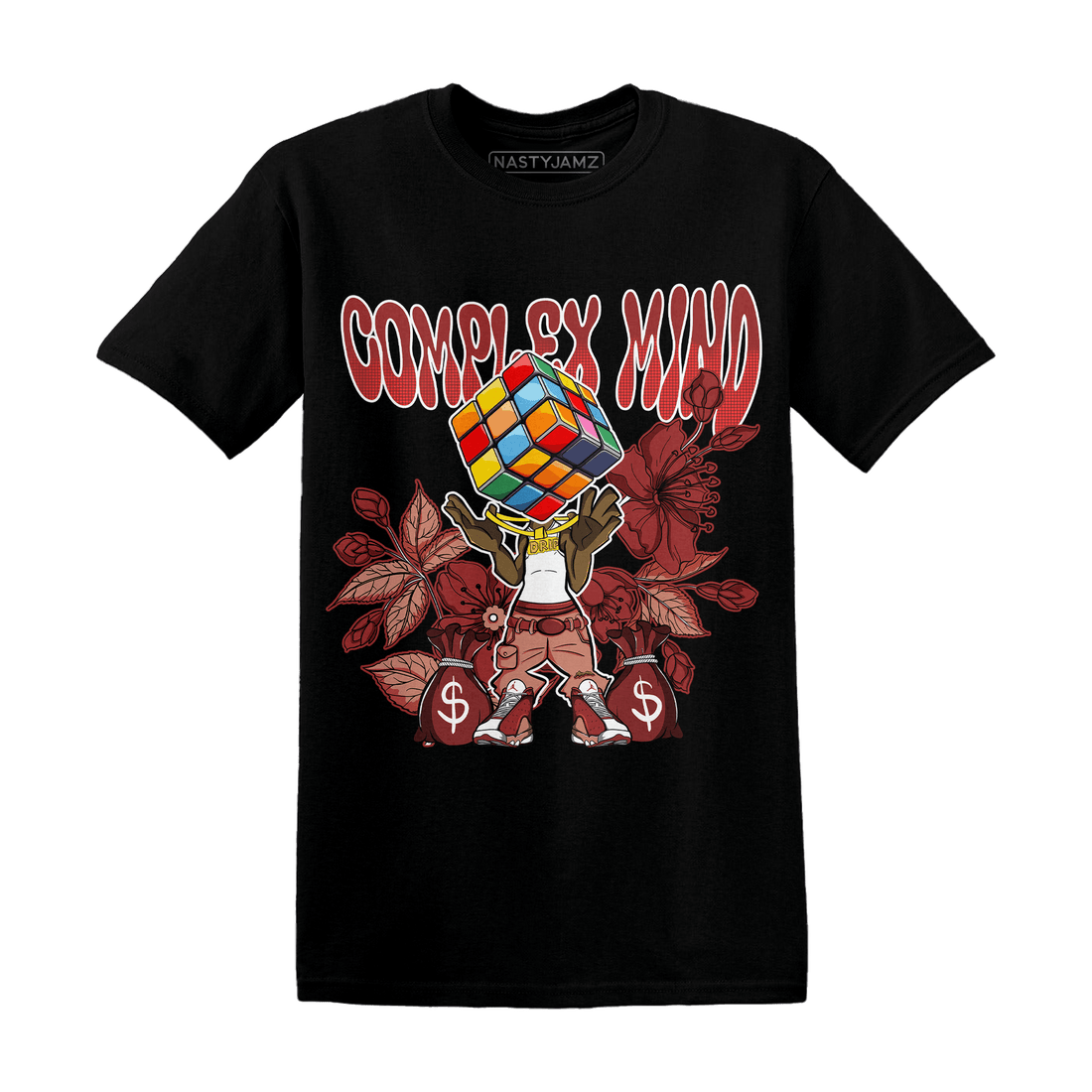 Dune Red 13s T Shirt Match Complex Mind - NastyJamz