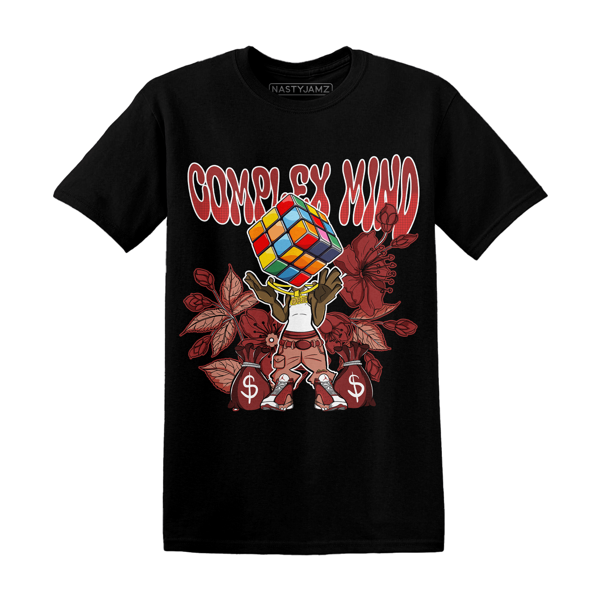Dune Red 13s T Shirt Match Complex Mind - NastyJamz