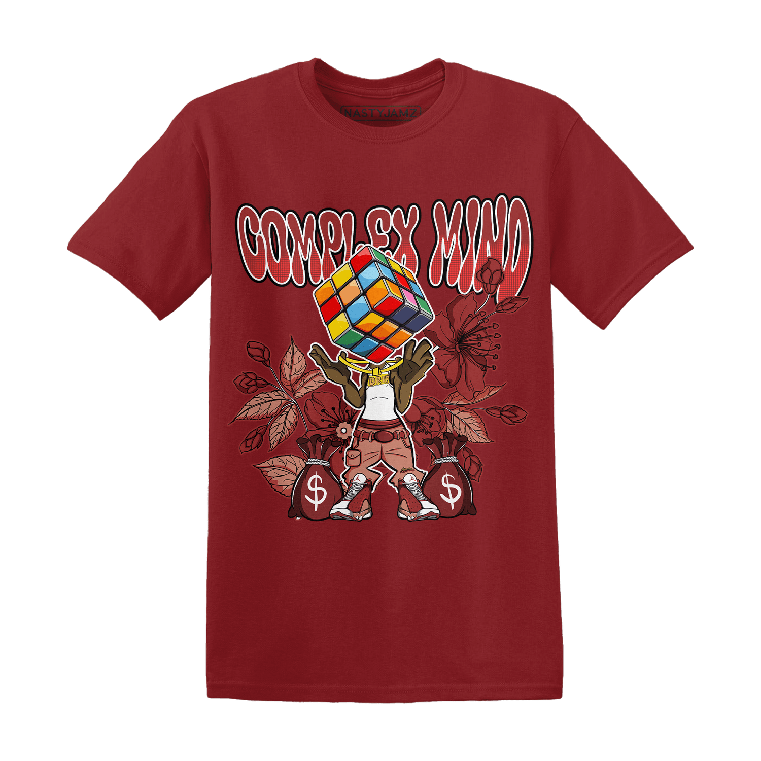 Dune Red 13s T Shirt Match Complex Mind - NastyJamz