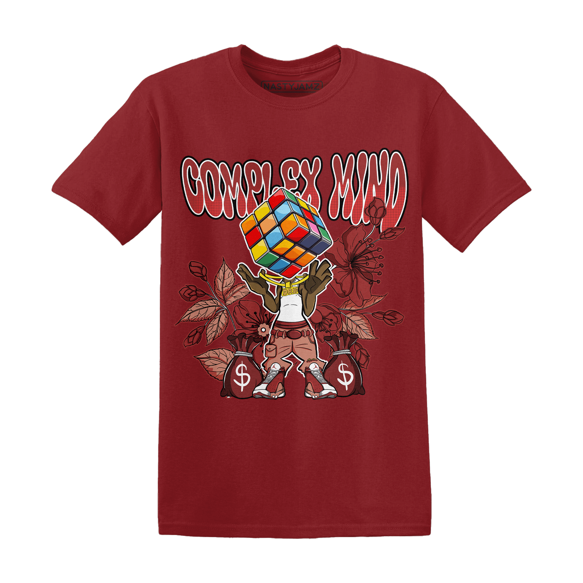 Dune Red 13s T Shirt Match Complex Mind - NastyJamz